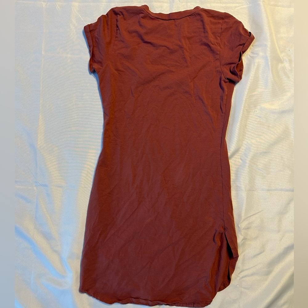 Fashionova T-shirt Dress With Side Slit - SZ S - Picture 7 of 7